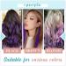RUNATURE 18 Inch Purple Tape in Hair Extensions - Colored Highlight Party Hair Extensions 10pcs 25g - Buy Online on GoSupps.com