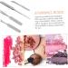 Healeved 4 pi ces B tons de Maquillage Acier Inoxydable Spatules Cosm tiques Multifonctions pour Manucure et M lange Outils Compacts Faciles Nettoyer et Transporter - Buy Online on GoSupps.com