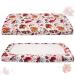 Christmas Bells Red Fitted Crib Sheet - Baby Polyester 1 Pack - 52x28 Standard Crib and Toddler Mattress - Holiday Nursery Bedding - Buy Online on GoSupps.com