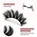 REDRIVER 9D Cat Eye False Eyelashes - 7 Pairs, Natural Wispy Long Strip, 3 Styles, Reusable Faux Mink Lashes - Buy Online on GoSupps.com