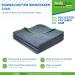 Ferdoclean SPAR SET 1L - Best Plastic Cleaner & Microfiber Cloths for Windows & Garden Furniture | PVC & Window Frame Cleaner (Anthracite/Green) - Buy Online on GoSupps.com