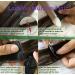 LAAVOO Real Hair Tape Extensions - Balayage Blonde #8/59 30cm 20PCS Remy Double-Sided Invisible Light Brown Ombre - Shop Internationally - Buy Online on GoSupps.com