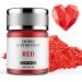 Edible glitter red 8g waysroma food glitter for drinks food glitter powder metallic for chocolate strawberries cupcakes Easter cake fondant drinks chocolates 6-red