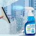 Glass Descaling Cleaner - Powerful Bathroom Glass Descaling Solution for Window | Household Glass Stain Remover for Shower Room Bathroom Living Room Cabinet Thaely - Buy Online on GoSupps.com