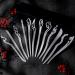 12 Pcs Vintage Hair Sticks: Chinese Japanese Hair Accessories for Women - White - Buy Online on GoSupps.com