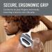 Sud Scrub Extender Handle - Ultimate Shower Back Scrubber Attachment for Enhanced Cleaning | Silicone Body Scrubber in Speckled White - Buy Online on GoSupps.com
