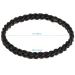 Royal Black Braided Hair Ties - 8 Pcs Ponytail Holders and Men's Bracelets - Buy Online on GoSupps.com