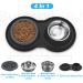 BurgeonNest 27oz Stainless Steel Slow Feeder Dog Bowls with Silicone Mat - Bloat Stop Puzzle Bowl for Small-Medium Dogs (Grey) - Buy Online on GoSupps.com