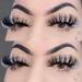 Miss Kiss MIAMI White Silver Glitter Cat Eye False Eyelashes - 20MM 3D Natural Look Makeup Women - Buy Online on GoSupps.com