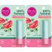 eos 100% Natural Lip Balm- Watermelon Fros Dermatologist Recommended for Sensitive Skin All-Day Moisture Lip Care 0.14 oz (Pack of 2)