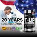 Nutrex Research T-UP Testosterone Booster for Men | Boost Strength & Recovery - 60 Capsules - Buy Online on GoSupps.com