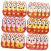 NOLITOY 24pcs 2023 Red Envelope Bunny Pattern Paper Red Packets 2023 New Year Red Envelopes Rabbit Red Envelopes 2023 Money Bag Wedding Favors Cartoon Red Envelope Child Gift Card Colorful Assorted Color 1 12.5X8.7cm