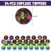 Nelton Birthday Party Supplies For Zombies Includes Banner - Cake Topper - 24 Cupcake Toppers - 18 Balloons - Buy Online on GoSupps.com