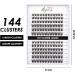 144PCS 3D Reusable D Curl Cluster Lashes | Natural Look Soft DIY Eyelash Extensions | 10-16MM Mix | DM06 - Buy Online on GoSupps.com