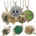 PLAFOPE Disfuser Necklace 5pcs Aromatherapy Necklace Essential Oil Aroma Diffuser Necklace Car Women Choker Alloy Perfume Miss - Buy Online on GoSupps.com