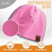 Fencchis Austria Children Beanie | Spring Slouch Hat for Ages 6m-3 Years | Gift-Ready Cotton Hat in Coral | Size 48-52 cm - Buy Online on GoSupps.com