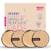 Microfiber cleaning discs (set of 4 beige) Beige SET DA 4