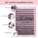 280pcs Fenshine Cluster Eyelash Extensions | Mixed 30D+40D | 0.07D Curl | 9-15mm | Soft Individual Lashes | Natural False Eyelashes - Buy Online on GoSupps.com