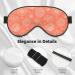 Marine Theme Corals Print Sleep Eye Mask | Soft Eyeshade for Travel & Night Sleep - Buy Online on GoSupps.com