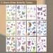 CHARLENT 110 PCS Glitter Butterfly Tattoos for Girls - Temporary Tattoos Birthday Party Favors - Buy Online on GoSupps.com