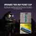 OLIGHT Arkfeld UV 365nm Black Light Flashlight with 1000 Lumens White LED - Rechargeable for Outdoors, Emergency, Hunting - Pet Urine Detection - Cool White Light 5700-6700K - Buy Online on GoSupps.com