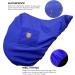 Harrison Howard Premium Waterproof/Breathable Fleece-Lined Long-lasting Outer Damage Protection Saddle Cover for GP/CC-Blue GP/CC-One Size - Buy Online on GoSupps.com