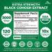 Zazzee USDA Organic Black Cohosh 10:1 Extract 3000 mg Strength 120 Vegan Capsules 4 Month Supply Standardized and Concentrated 10X Extract 100% Vegetarian All-Natural Non-GMO Made in The USA - Buy Online on GoSupps.com