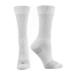 Doctor's Choice Diabetic Socks for Women  Neuropathy Socks for Women  Non-Binding  Aloe Infused Diabetic Crew Socks for Arthritis & Swollen Feet  2 Pairs  White  Medium  Women Size 9-11 White - 2 Pairs Medium
