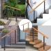Railings Handrails for Outdoor Steps Sturdy Wrought Iron Handrails Outdoor Stair Railing Fits 1 to 3 Steps/90Cm/H 95Cm 110cm H 80Cm - Buy Online on GoSupps.com