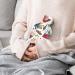 Christmas Hot Water Bottle with Plush Cover - Hand Warmer for Adults & Children | 26.5x15.3cm - Buy Online on GoSupps.com