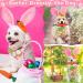 Easter Dog Costume Set: Bunny Ears Headband, Eggs Bandana, Rabbit Chew Toys - Medium to Large Dogs - Easter Party Gifts - Accessories (NO-LED) - Buy Online on GoSupps.com