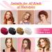 4pcs Satin Silk Bonnet Set for Curly Hair - Night Sleep Cap for Women (Black Red Gold Silver) - Buy Online on GoSupps.com
