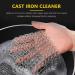 Luejnbogty Cast Iron Cleaner -Premium 316 Stainless Steel Chainmail Scrubber 8x6 Inch - Buy Online on GoSupps.com