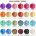 24 Color Mica Powder Set - 10g Each Pack for Painting, Nail Polish, Arts, Lip Gloss, Makeup and Resin - Buy Online on GoSupps.com