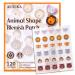 AUSLKA Animal Shape Pimple Patches - 120 Patches  Hydrocolloid Spot Dots - Zit Breakouts - Blemishes Patch - Pimple Stickers - Patches To Cover Facial Blemishes