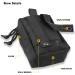 AMYIPO MOLLE Pouch Compact Tactical Waist Bag - Black Utility Pouch - Buy Online on GoSupps.com