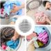 Kirdume Laundry Balls | Laundry Scrubbing Balls | Spherical Vane Lint Catcher Reusable Eco-friendly Laundry Scrubbing Balls Anti Static Ball For Reducing Drying Time And Wrinkles White - Buy Online on GoSupps.com