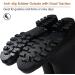 Litfun Women's Mid Calf Waterproof Rain Boots - Lightweight Garden Shoes (Size 8, Black) - Buy Online on GoSupps.com