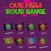Barnetts Sweets Mega Sour Candy Framboise (104g) - Buy Online on GoSupps.com