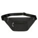 Fanny Pack for Men & Women, Fashion Waterproof Waist Packs with Adjustable Belt, Casual Bag Bum Bags for Travel Sports Running. 2-Black