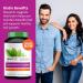 Zenwise Health Daily Hair Growth Vitamins - 120 Veg Capsules for Stronger, Thicker Hair - Buy Online on GoSupps.com