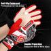 Buy Herenear Children's Goalkeeper Gloves | Junior Football Gloves with Fingersave | Non-Slip Grip & Red Design - Buy Online on GoSupps.com