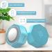 REDMARA OCTO Sonic Face Brush with Hot Massager - Silicone Exfoliator for Clean Pores & Glowing Skin (Blue) - Buy Online on GoSupps.com