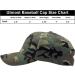 Adjustable Performance Baseball Cap - Custom Embroidery - Camo Woodland - Buy Online on GoSupps.com