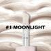 Erinde Liquid Highlighter Makeup Stick - Lightweight and Blendable Face Illuminator in Moonlight Shade - Cruelty-Free Formula for Natural Glossy Finish - Buy Online on GoSupps.com