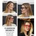 Eyekepper Stylish Women's Bifocal Reading Glasses - Oversized Square Eyeglasses in Red 2.0x for International Shipping - Buy Online on GoSupps.com