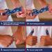 Buy Thumb Tape for Weightlifting - Flexible & Durable Blue Hook Grip Tape Sweat Proof Lifting Tape for Intense Workouts - 2 Rolls to Protect Your Thumbs - Buy Online on GoSupps.com