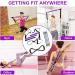 LADER Pilates Bar Kit with Resistance Band - Portable Yoga Equipment for Full Body Toning - Adjustable 20lb, 30lb, 40lb Bands Included - Buy Online on GoSupps.com