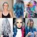 6 Colors Hair Color Wax - Temporary Styling for Parties Cosplay & Halloween | Sliver Blue Purple Gold Green Pink Red - Buy Online on GoSupps.com