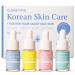 Korean Skin Care Set For Women - Gift For Women Korean Anti Aging Skin Care Products Lifting Firmness & Hydration Essence Mask Booster & Ampoule Set for Radiant Smooth Looking Skin